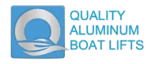 Quality Aluminum Boat Lifts logo