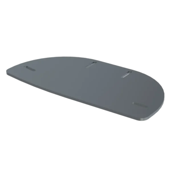 Wave Armor aluminum umbrella mount plate with adjustable slots