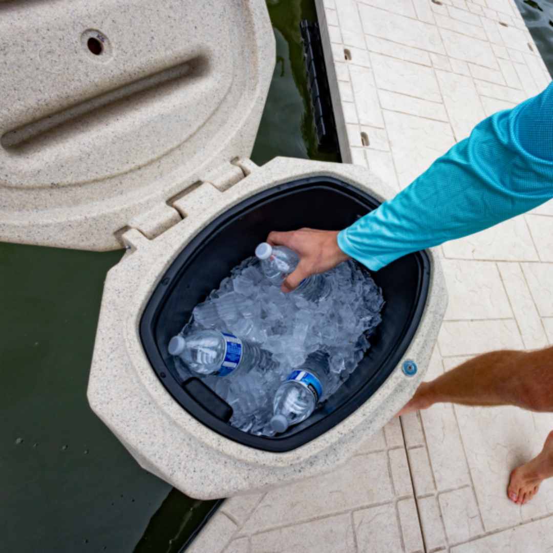wave-dock-cooler-lifestyle-ice-bottles