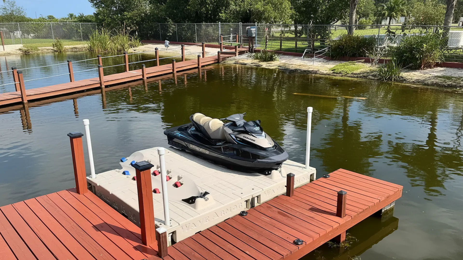 Wave Armor models: Wide Body jet ski docks 
