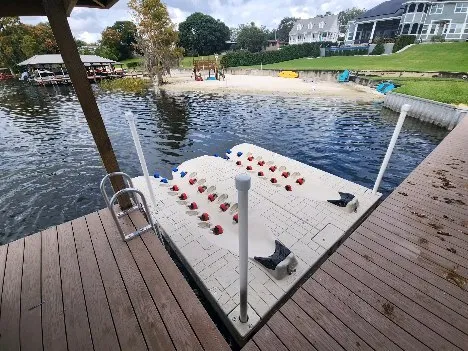 Double PWC Jet Ski Dock Station