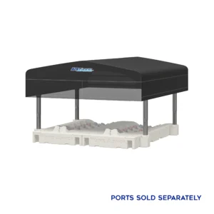 Wave Armor ProTectR canopy over two Pro 5 PWC ports Florida