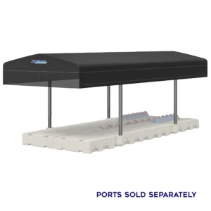 Wave Armor ProTectR canopy over Extreme X24 boat port Florida