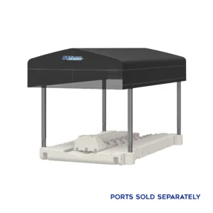 Wave Armor ProTectR canopy 9 by 17 ft Pro 170 boat port Florida