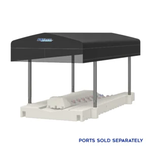 Wave Armor ProTectR canopy 9 by 22 ft Pro 220 boat port Florida