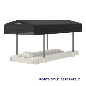 Wave Armor ProTectR canopy 9 by 22 ft Pro 8 boat port Florida